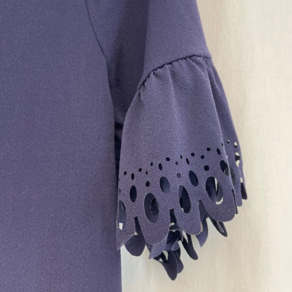 Banana Republic Short Sleeve Dress Shirt Navy Women’s Size Small - Picture 7 of 8